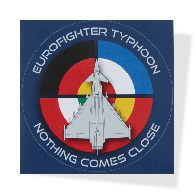 Aufkleber Eurofighter Typhoon 4-Nations